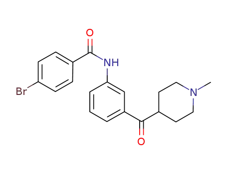 4-[3-(4-bromobenzamidyl)benzoyl]-1-methylpiperidine