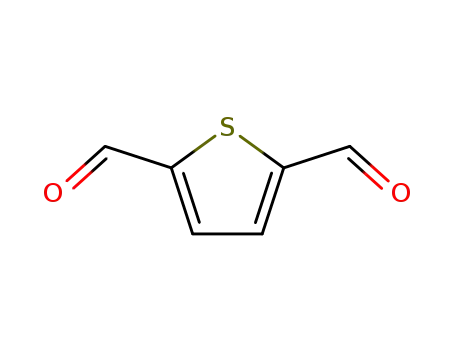 Molecular Structure of 932-95-6 (2,5-Thiophenedicarboxaldehyde)