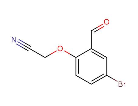 2-(4-bromo-2-formylphenoxy)acetonitrile