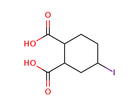 cis-(+/-)-5-iodoperhydrophthalic acid