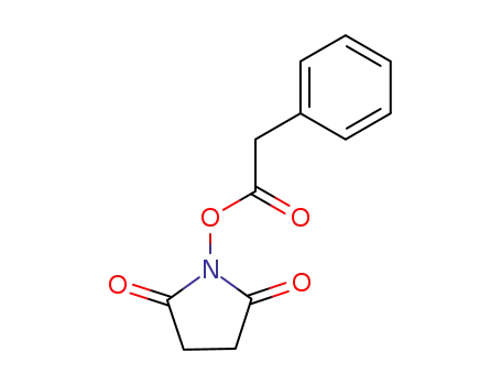 Molecular Structure of 23776-85-4 (PHENYL-ACETIC ACID 2,5-DIOXO-PYRROLIDIN-1-YL ESTER)