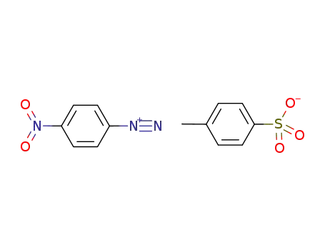 Molecular Structure of 1947-33-7 (4-Nitrobenzenediazonium toluene-4-sulphonate)