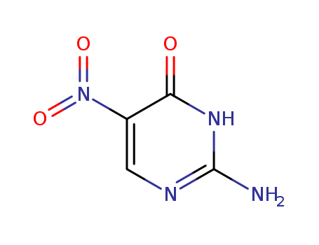 2-amino-5-nitropyrimidin-4(3H)-one