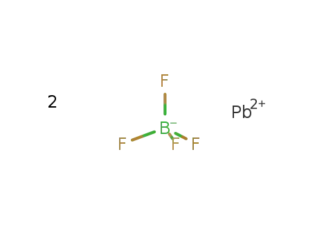 Molecular Structure of 13814-96-5 (Lead(II) tetrafluoroborate)