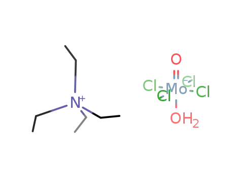 {Et4N}{oxomolybdenum(Cl)4(H2O)}