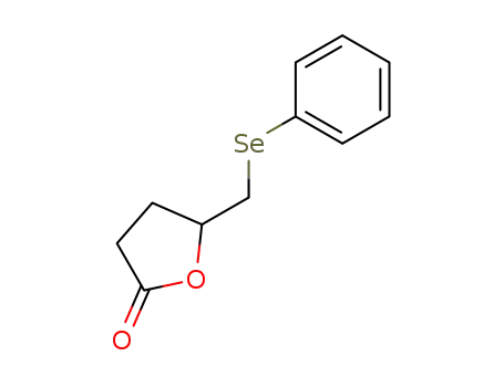 Molecular Structure of 65234-93-7 (2(3H)-Furanone, dihydro-5-[(phenylseleno)methyl]-)