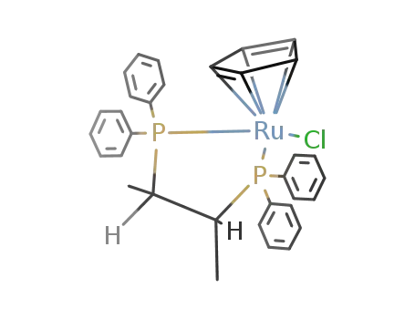 (C5H5)Ru(2S,3S-bis(diphenylphosphanyl)butane)Cl