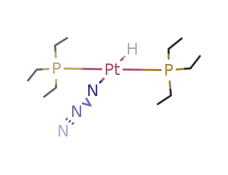 trans-bis(triethylphosphine)(hydrido)(N3) platinum(II)