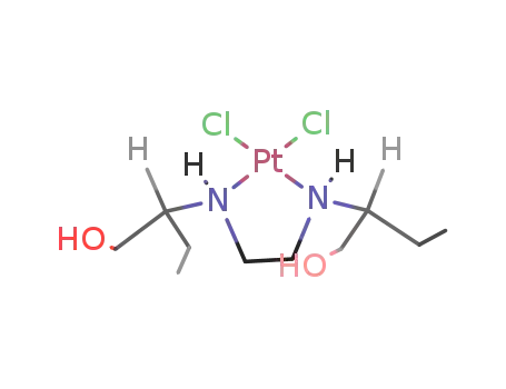 {PtCl2(S,S-N,N'-bis(1-hydroxy-2-butyl)ethylenediamine)}