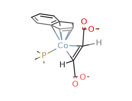 {indenyl(trimethylphosphane)2(fumaric acid dimethylester)cobalt}