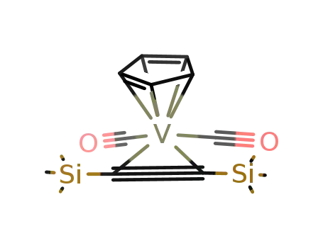 C5H5V(CO)2((CH3)3SiCCSi(CH3)3)