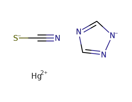 (1,2,4-triazolyl)Hg(SCN)