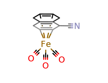 (C10H11CN)Fe(CO)3