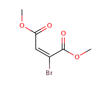 Molecular Structure of 20688-29-3 (dimethyl (2E)-2-bromobut-2-enedioate)