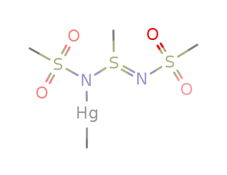 N-(Methylmercurio)-N,N'-bis(methylsulfonyl)methansulfinamidin