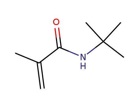 Molecular Structure of 6554-73-0 (N-TERT-BUTYLMETHACRYLAMIDE)