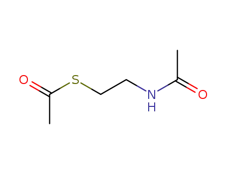Molecular Structure of 1420-88-8 (N,S-DIACETYLCYSTEAMINE)