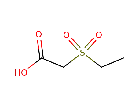 Molecular Structure of 141811-44-1 ((ethylsulfonyl)acetic acid)