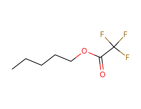 Molecular Structure of 327-70-8 (Acetic acid, 2,2,2-trifluoro-, pentyl ester)