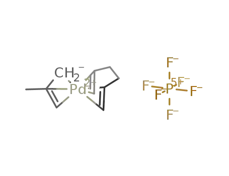 η(4)-hexa-1,5-diene(η(3)-2-methylallyl)palladium hexafluorophosphate
