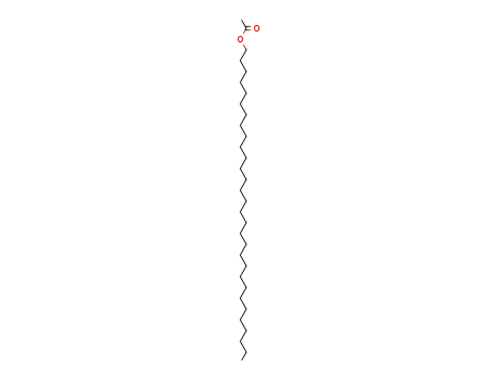 Molecular Structure of 41755-58-2 (TRIACONTYL ACETATE)