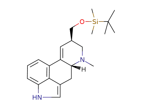 8β-(tert-butyldimethylsiloxymethyl)-9,10-didehydro-6-methyl-ergoline