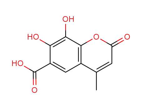 7,8-dihydroxy-4-methyl-2-oxo-2H-chromene-6-carboxylic acid