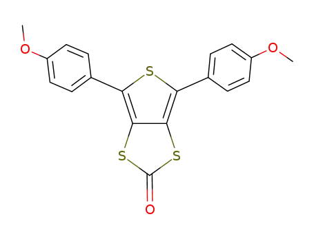 4,6-bis(4-methoxyphenyl)-thieno[3,4-d]-1,3-dithiol-2-one