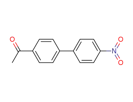 Molecular Structure of 135-69-3 (1-(4'-nitro[1,1'-biphenyl]-4-yl)ethan-1-one)