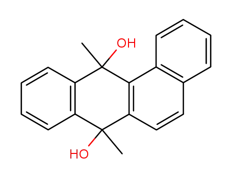 Molecular Structure of 2518-00-5 (7,12-dimethylbenz(a)anthracene-dihydrodiol)