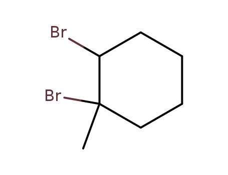 Molecular Structure of 56860-91-4 (Cyclohexane, 1,2-dibromo-1-methyl-)