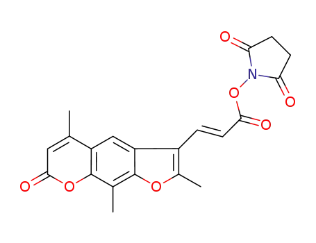 succinimidyl (E)-3-(trioxsalen-4'-yl)propenoate