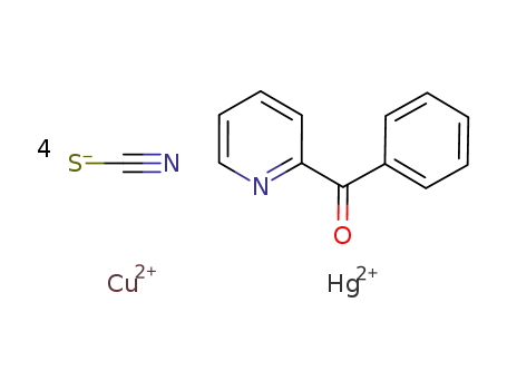 [CuHg(2-benzoylpyridine)(thiocyanate)4]n