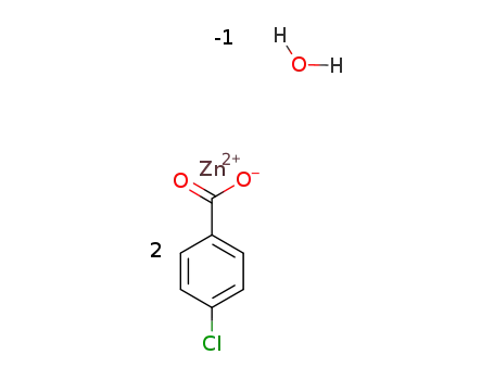 zinc(II) p-chlorobenzoate hydrate
