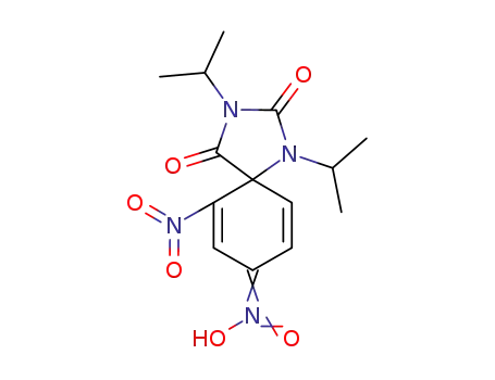 (1,3-diisopropyl-6-nitro-2,4-dioxo-1,3-diazaspiro-[4.5]deca-6,9-dien-1-ium-8-ylidene)azinate