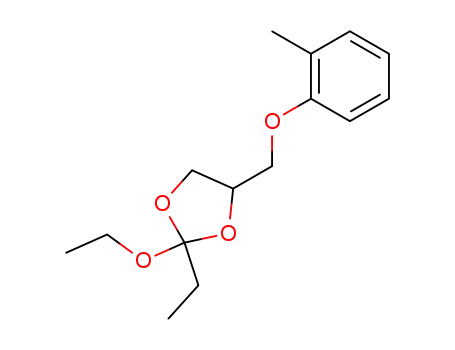 2-ethoxy-2-ethyl-4-o-tolyloximethyl-[1,3]dioxolane