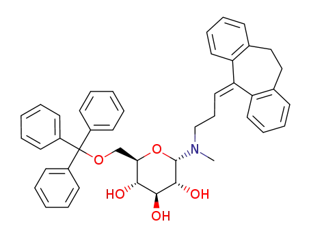 N-[6-O-trityl-D-glucopyranosyl]-N-methyl-3-(10,11-dihydro-5H-dibenzo[a,d]cyclohepten-5-ylidene)-1-propanamine