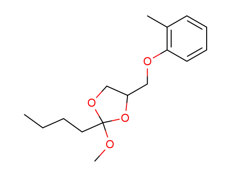 2-butyl-2-methoxy-4-o-tolyloximethyl-[1,3]dioxolane