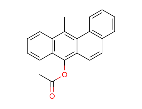 acetic acid-(12-methyl-benz[a]anthracen-7-yl ester)