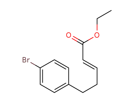 (E)-5-(4-bromophenyl)pent-2-enoic acid ethyl ester