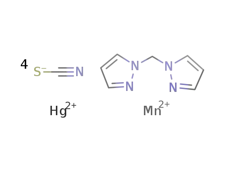[Mn(bis(pyrazol-1-yl)methane)Hg(SCN)4](n)