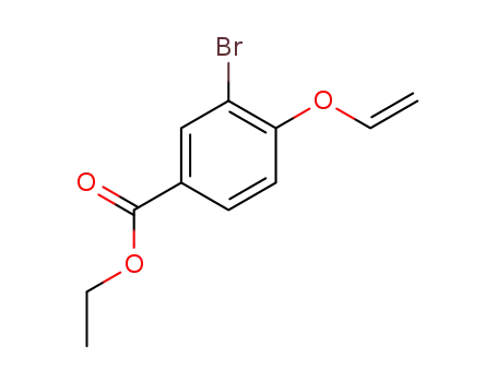 ethyl 3-bromo-4-(vinyloxy)benzoate