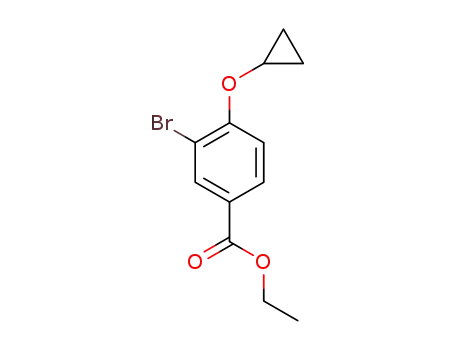 ethyl 3-bromo-4-cyclopropoxybenzoate
