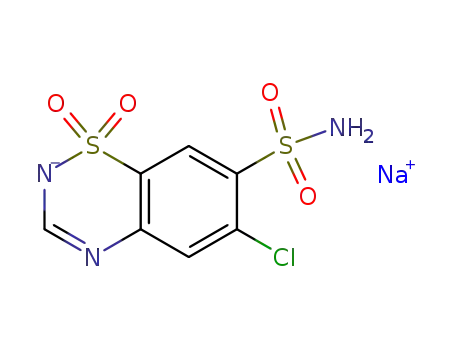 chlorothiazide sodium