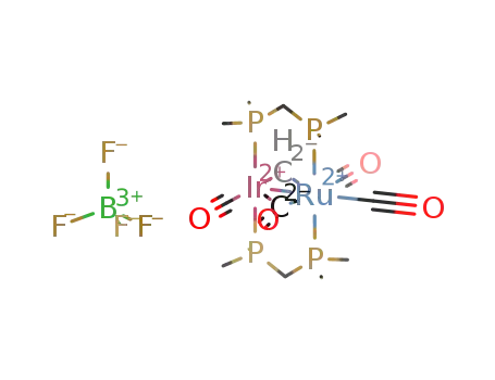 [IrRu(CO)4(μ-CH2)(bis(diphenylphosphino)methane)2][BF4]