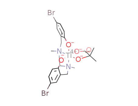 [N,N'-dimethyl-N,N'-bis(2-oxido-5-bromobenzyl)ethylenediamine](2-methyl-2-oxidopropanoato)titanium(IV)