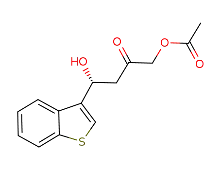 (R)-4-(benzo[b]thiophen-3-yl)-4-hydroxy-2-oxobutyl acetate