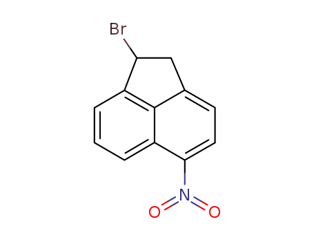 Molecular Structure of 30093-39-1 (1-bromo-5-nitro-1,2-dihydroacenaphthylene)