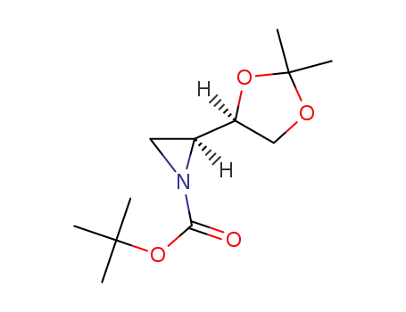 (S)-tert-butyl 2-((R)-2,2-dimethyl-1,3-dioxolan-4-yl)aziridine-1-carboxylate