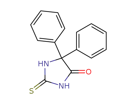 Molecular Structure of 21083-47-6 (5,5-DIPHENYL-2-THIOHYDANTOIN)